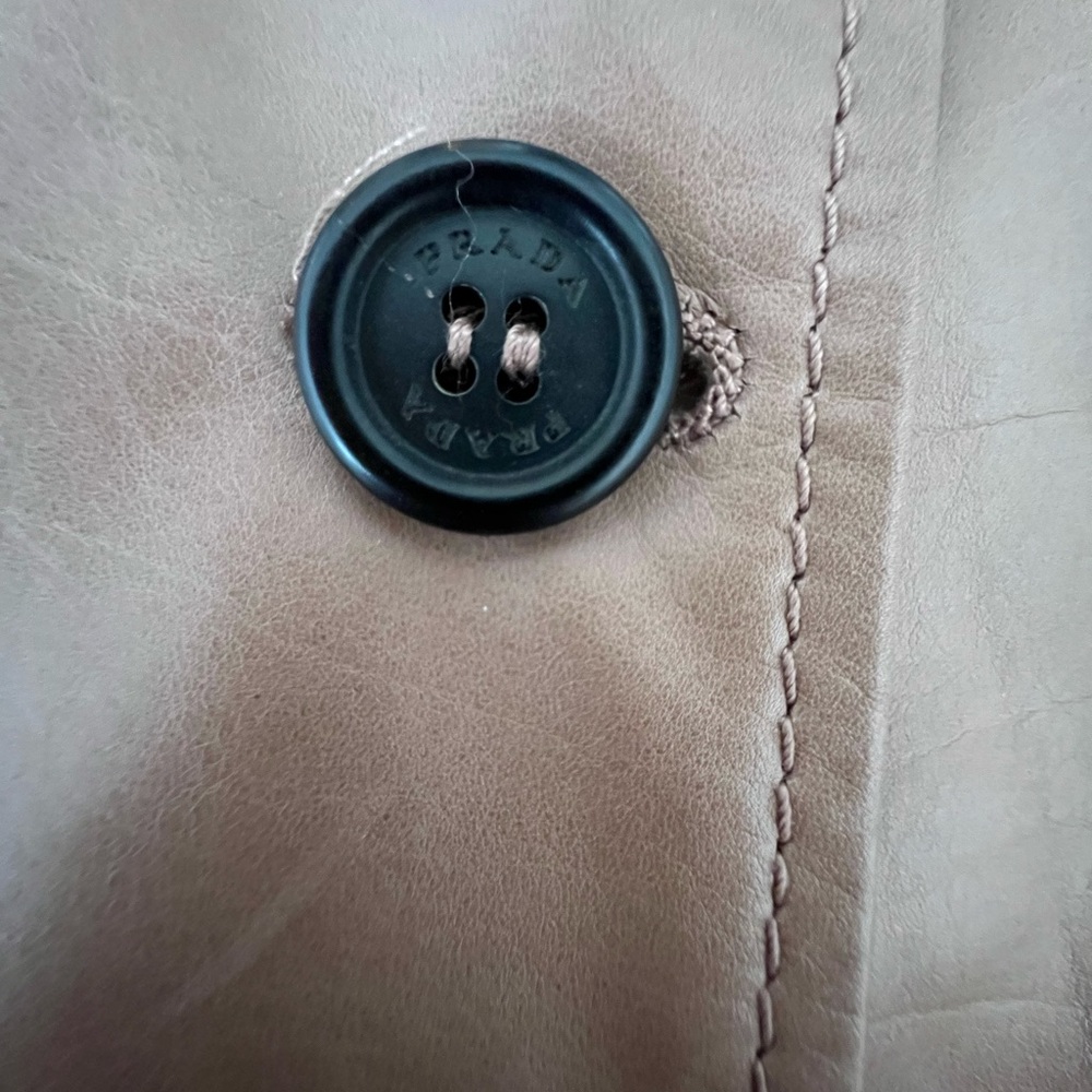 Prada Leather Jacket Blazer - image 6